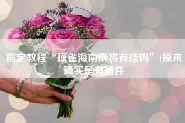 指定教程“琼雀海南麻将有挂吗”(原来确实是有插件