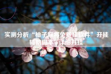 实测分析“柚子麻将免费挂软件	”开挂辅助脚本+详细开挂