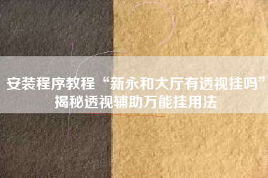 安装程序教程“新永和大厅有透视挂吗”揭秘透视辅助万能挂用法