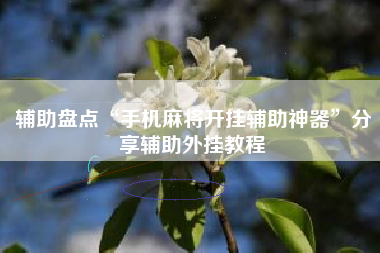 辅助盘点“手机麻将开挂辅助神器”分享辅助外挂教程