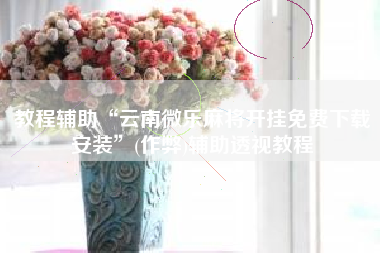 教程辅助“云南微乐麻将开挂免费下载安装”(作弊)辅助透视教程