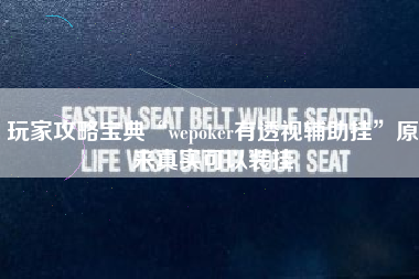 玩家攻略宝典“wepoker有透视辅助挂	”原来真实可以装挂