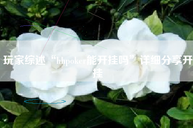 玩家综述“hhpoker能开挂吗	”详细分享开挂