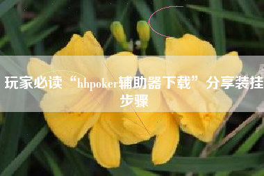 玩家必读“hhpoker辅助器下载”分享装挂步骤