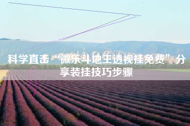 科学直击“微乐斗地主透视挂免费”分享装挂技巧步骤