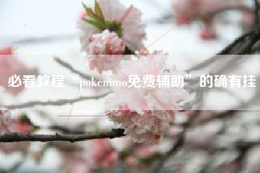 必看教程“pokemmo免费辅助	”的确有挂