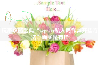 玩家攻略宝典“wepoker私人局作弊开挂方法	”确实是有挂
